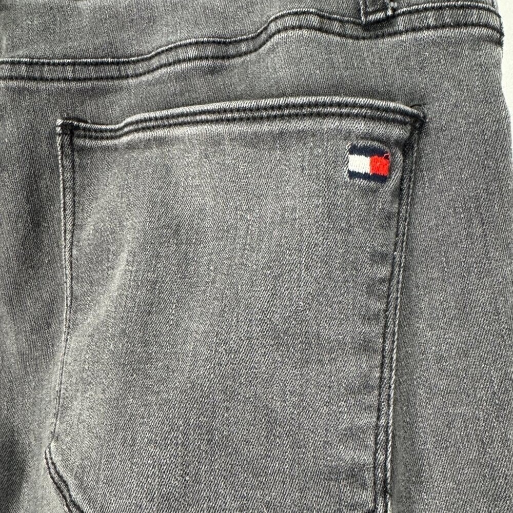 Tommy Hilfiger Women's 12 High Rise Gray Straight Leg Jeans Soft Stretch Denim - Picture 2 of 9